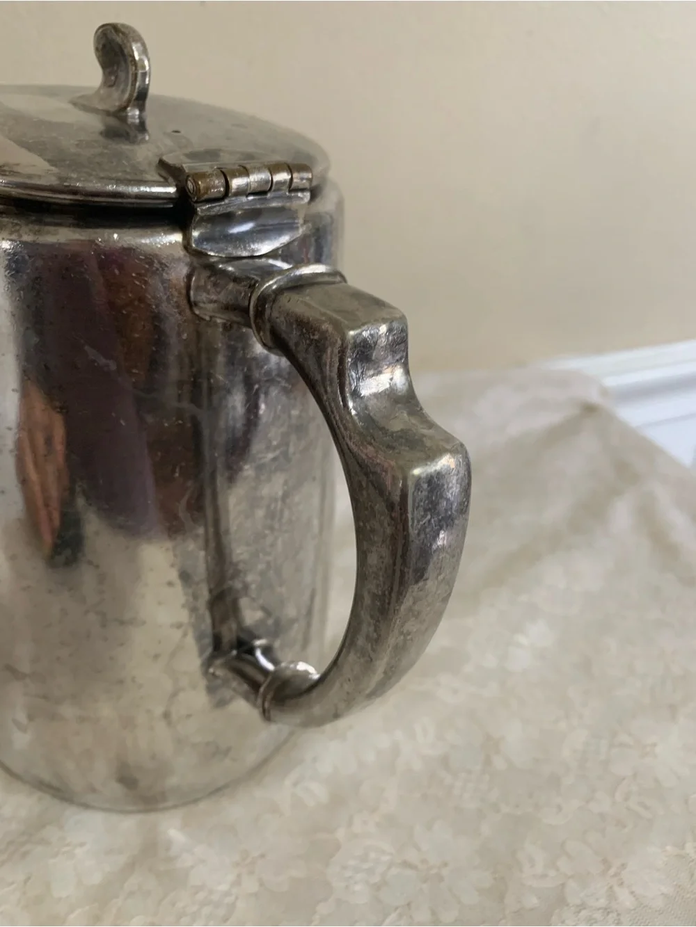 Vintage Four Seasons Hotel Silver Coffee Pot Marlboro Plate Morton Parker Canada